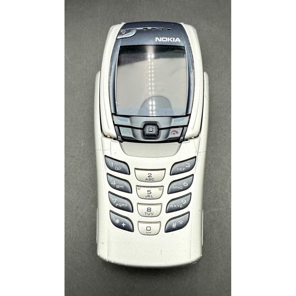 RARE Vintage Nokia 6800a Flip Keyboard Phone Made in Finland. UNTESTED